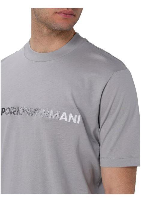 T-shirt in jersey Pima con ricamo logo EMPORIO ARMANI | T-shirt | 3D1TG3 1JPZZ06I4